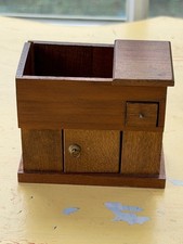 vintage Dollhouse miniature kitchen dry sink and stool Shackman 1:12 picture