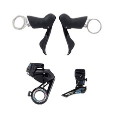 WHEELTOP EDS TX Wireless Groupset 2x7-12 Speed Rim Brake Carbon Oversized Pulley picture