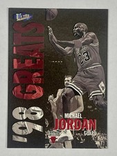 1997-98 Fleer Ultra '98 Greats Subset #259G Michael Jordan Gold Medallion Bulls picture