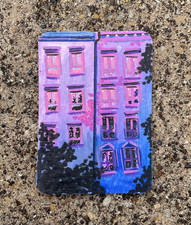 ACEO Art Card PRINT of Hand Painted & Signed Acrylic Original 3.5inx2.5in picture