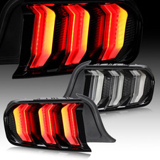 2015-23 Ford Mustang LED Tail Lights Red Sequential–Compatible Replacement picture