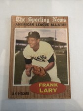 1962 Topps - All-Star Frank Lary #474 All-Star EX+ picture