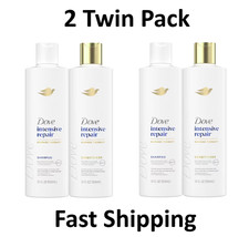 Dove Intensive Repair Shampoo & Conditioner Set, 12 fl oz 2 count 2 Pack picture