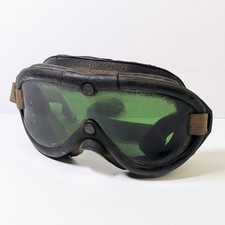 VTG WWII USAAF Type B-8 Flying Goggles Rochester Optical US Army Air Force picture