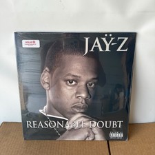 Jay-Z Reasonable Doubt 30th Anniversary White Vinyl 2LP Target Exclusive New picture