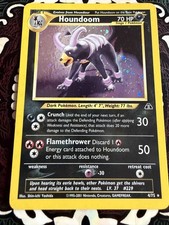 Houndoom 4/75 Pokemon Neo Discovery Holo Rare - Great condition picture