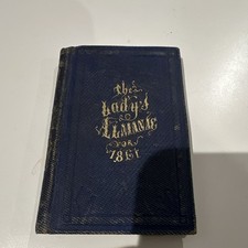 The Lady's Almanac for the Year 1861 HC Illustrated English Pocket Book/Memo picture