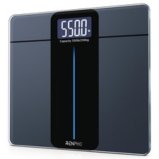 RENPHO Digital Bathroom Scale for Body Weight LED Display Weighing Machine 550lb picture