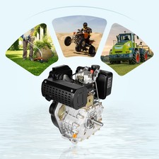 10HP Single‑Cylinder 4‑Stroke Air‑Cooled Diesel Engine for Machinery Generator picture