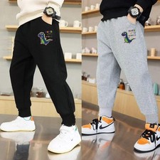 Children Pants Cartoon Dinosaur Boy Sports Pants Spring Autumn Toddler Casual Ki picture