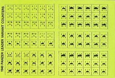 Avalon Hill Panzer Leader 1940 Variant  Module Reprint  picture
