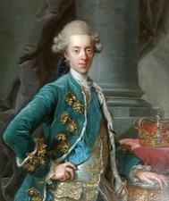 Oil painting Portrait-of-King-Christian-VII-of-Denmark-Alexander-Roslin picture