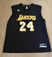 Adidas Los Angeles Lakers Kobe Bryant Black Mamba Jersey Size Medium picture