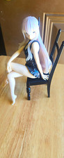 Rem Re:Zero Anime Figure Lot of 3 Plastic Collectible Figures 8 in picture