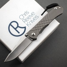 Chris Reeve Umnumzaan S35VN Drop Point, Glassblasted Ti, Full Kit, CRK Zaan DP picture