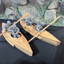 World War 2 British Commando Cockleshell Kayak Set Toy Soldier 1/32 WW2 Figures picture