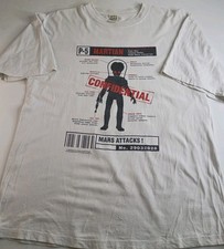 Vintage Mars Attacks Promo T-shirt XL Warner Bros Topps 1996 picture