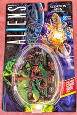 Kenner Vintage Aliens 1992🔥Scorpion Alien🔥w/ Exploding Action-MOC-New-SEALED picture