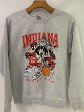 Vintage 1993 Looney Tunes Indiana Hoosiers Cotton Sweatshirt  AN65722 picture