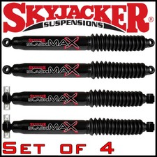 Skyjacker Black MAX Front Rear Shocks Set for 00-04 Ford Excursion w/ 0-3