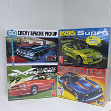 AMT 1:25 Unassembled Model Kit Chevy Apache Pickup, Toyota Supra or Chevy S10 picture