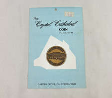 Vintage Rare 1978 The Crystal Cathedral Coin- Corbin Mint 1980 - Robert Schuller picture