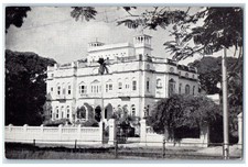 c1940's Whitehall Port-of-Spain Trinidad and Tobago B.W. Vintage Postcard picture