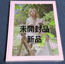 TWICE MINA 1st Photobook Yes, I am MINA Pink Ver. W/Postcard picture