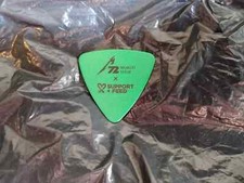 METALLICA M72 World Tour RaRe Green Crispy ALLWithinHands GUITAR PICK picture