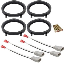2 Pair Metra 82-7805 Door Speaker Adapter Plates 6.5