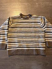Vintage GAP Striped Lambswool Crewneck Sweater picture