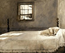 Master Bedroom by Andrew Wyeth vintage Art print antique painting picture