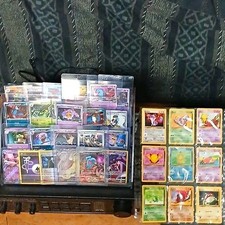  Pokemon TCG Team Rocket  vintage e reader bundle lot art rares full art binder picture