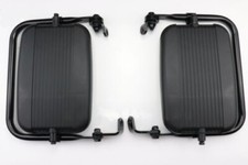 Black HMMWV MIRROR PAIR Set of 2 Left + Right HUMVEE H1 HUMMER M998 picture