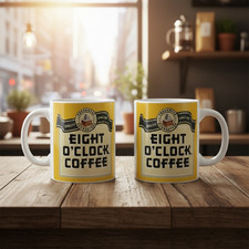 Vintage Eight O'Clock Mug picture