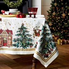 Williams Sonoma - 'Twas the Night Before Christmas Tablecloth - Best Deal picture