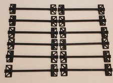 12 Athearn Roundhouse Black Metal UnderFrame Quad Hopper 40' Parts Ho Scale  picture