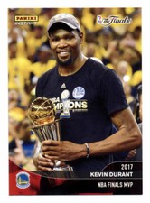 2016-17 PANINI INSTANT WARRIORS CHAMPIONS KEVIN DURANT 2017 NBA FINALS MVP picture