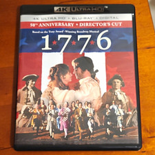 1776 50th Anniversary Director's Cut 4K UHD Blu-ray + Digital Copy Sony picture