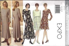4702 Vintage UNCUT Butterick Pattern Expo Misses Loose Dress FF picture