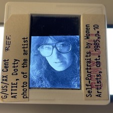 Photo Of Dotty Attie -American Modern Art 35mm Glass Slide picture
