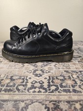 Vtg Dr Martens Black Leather 8312 Oxford Chunky Casual Men's Size 12 Vintage  picture