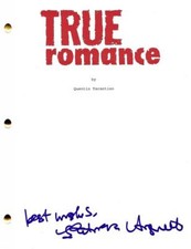 PATRICIA ARQUETTE SIGNED TRUE ROMANCE FULL SCRIPT AUTHENTIC AUTOGRAPH picture