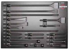 Mayhew Tools 32090F 20 Piece Pneumatic Punch & Chisel Set picture