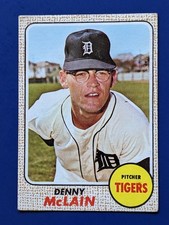 1968 Topps - Denny McLain #40 - Detroit Tigers  VGEX picture