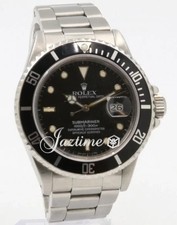 Rolex Submariner Steel 40mm Black Oyster 16800 - PRE-OWNED picture