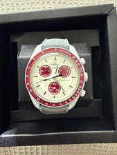 OMEGA x Swatch MoonSwatch Mission to Pluto Chronograph Quartz Tachymeter Box picture