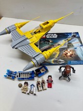 LEGO#7877 Naboo Starfighter 100% complete  Very Good Condition. Clean bricks picture