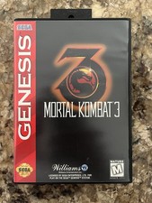 Mortal Kombat 3 Sega Genesis Complete CIB Tested Working Authentic  picture