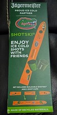 ✅ New in Box Jagermeister Florida Gator 🐊 Buildable Shotski and 2 Shot Glasses picture